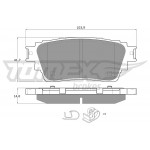 TOMEX Brakes Bremsbelagsatz, Scheibenbremse